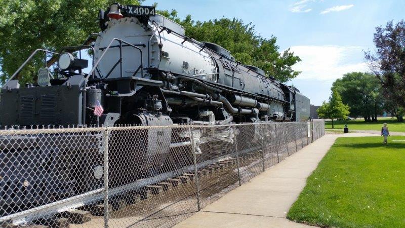 Big Boy 4004 in Holliday Park Cheyenne.